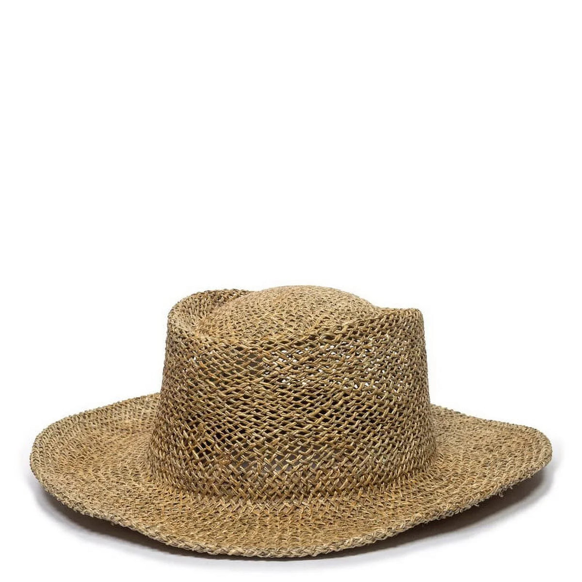 Hat-Natural Cap exterior Straw STW-100 Gambler