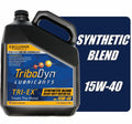 Oil Gallon Synthetic Blend Diesel 15W40 TRI-EX - TriboDyn Bottle
