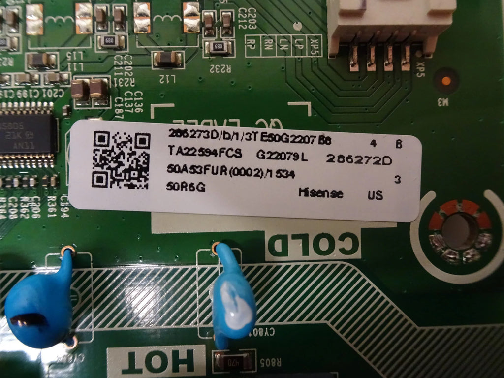 Board 50R6G Hisense 286273D Main