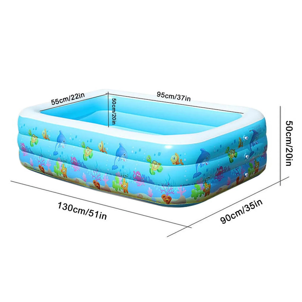 Pool GoolRC Swimming Pool Swimming Kid Basin Inflatable Portable Bathtub