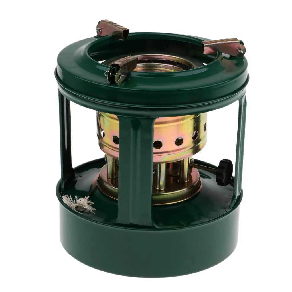 Portable Backpacking Furnace s 8 Picnic Capacity exterior Cooker 1.5L Wicks Camping Burner Handy Oil Cookware