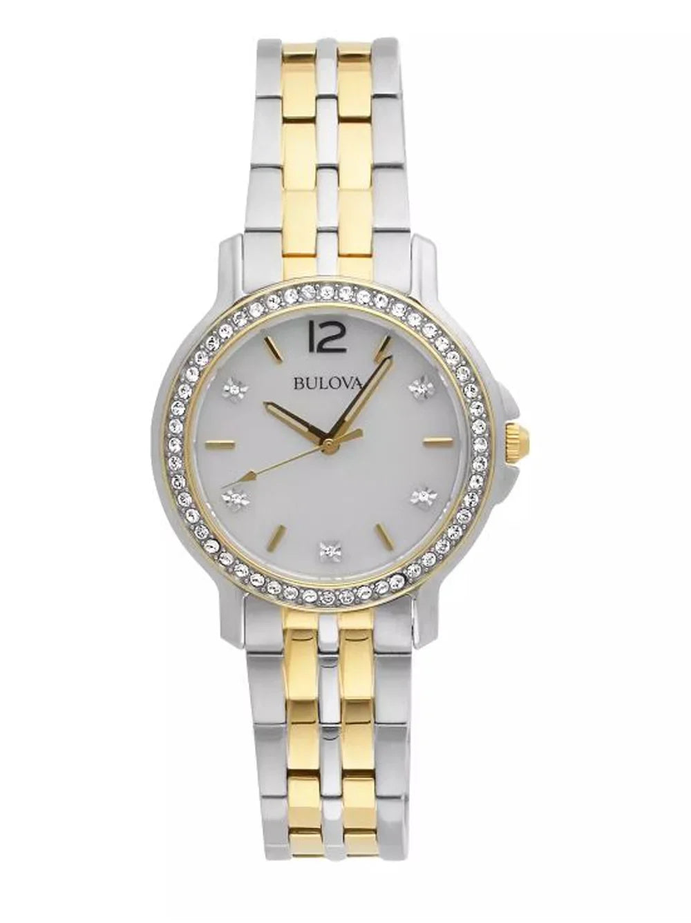 Watch Steel 98L249 Crystal Bulova - Classic Two Stainless Women's Accent Tone