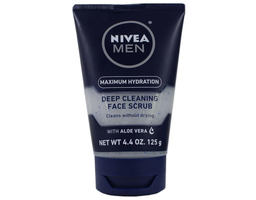 4-Pack Oz, Deep Nivea Scrub Men Cleaning Original, 4.4 For Face