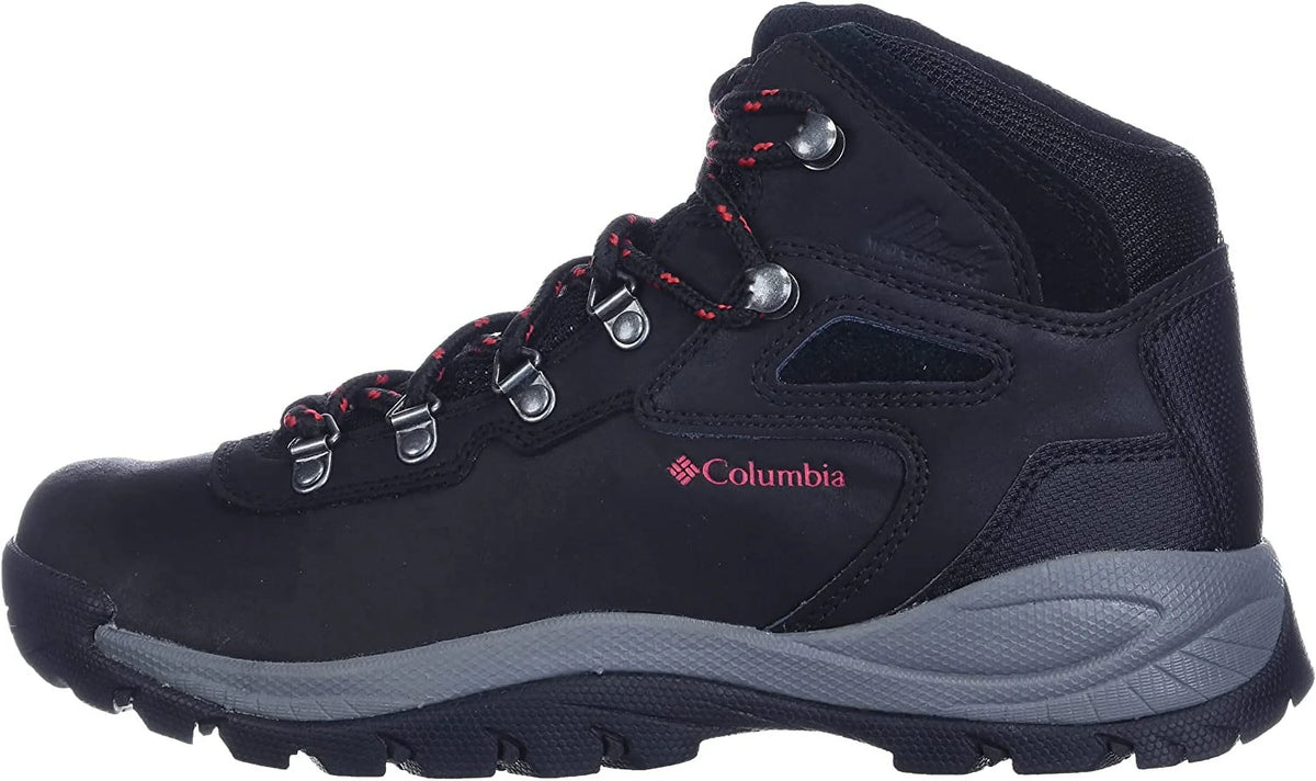 Wide Newton Womens Black/Poppy Red 10 Columbia Plus Boot Ridge
