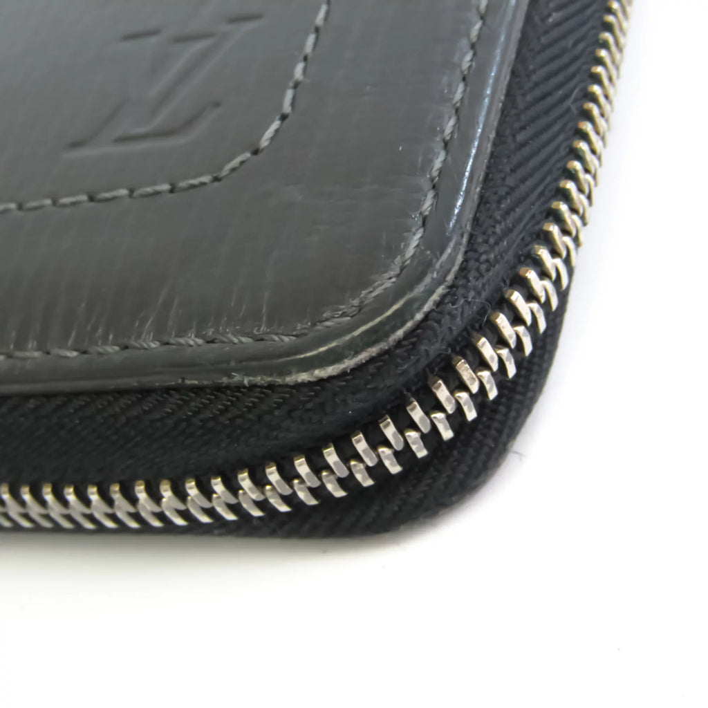 Long Basalt (Good) Wallet Pre-Owned M97026 Zippy Utah Leather Men's Organizer (bi-fold)