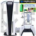Skin Bundle Console Edition PS5 With 5 Limited & PS5 Disk Voucher MightySkins Remote PlayStation Bundle Custom Media