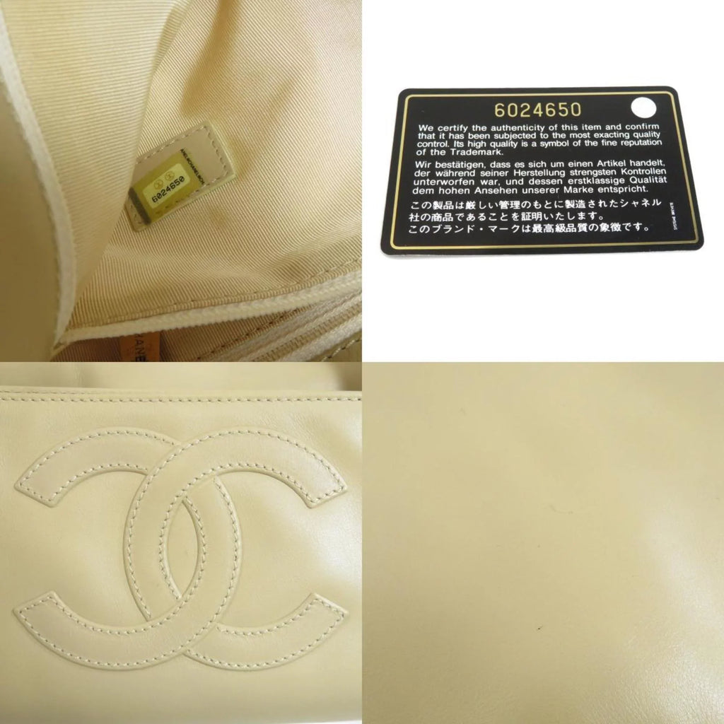 lambskin mark coco (Good) bag tote Pre-Owned ladies