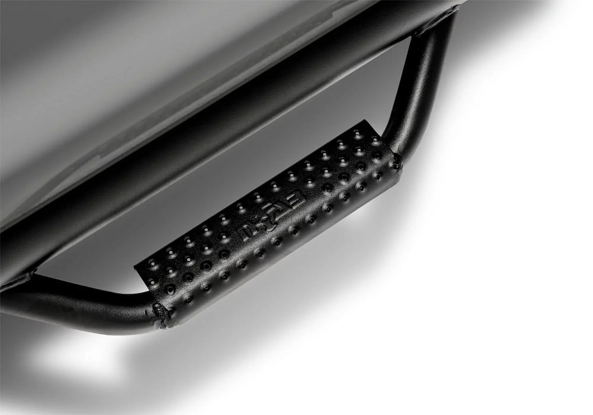 Chevrolet/GMC | 3500 Crew Cab Nerf / / Textured Beds, Diesel Compatible 2500 All Generation) / with Steps Length SRW 1500, Cab DRW Black, Gas (Next N-Fab by 2020-2021 2019-2023 RealTruck