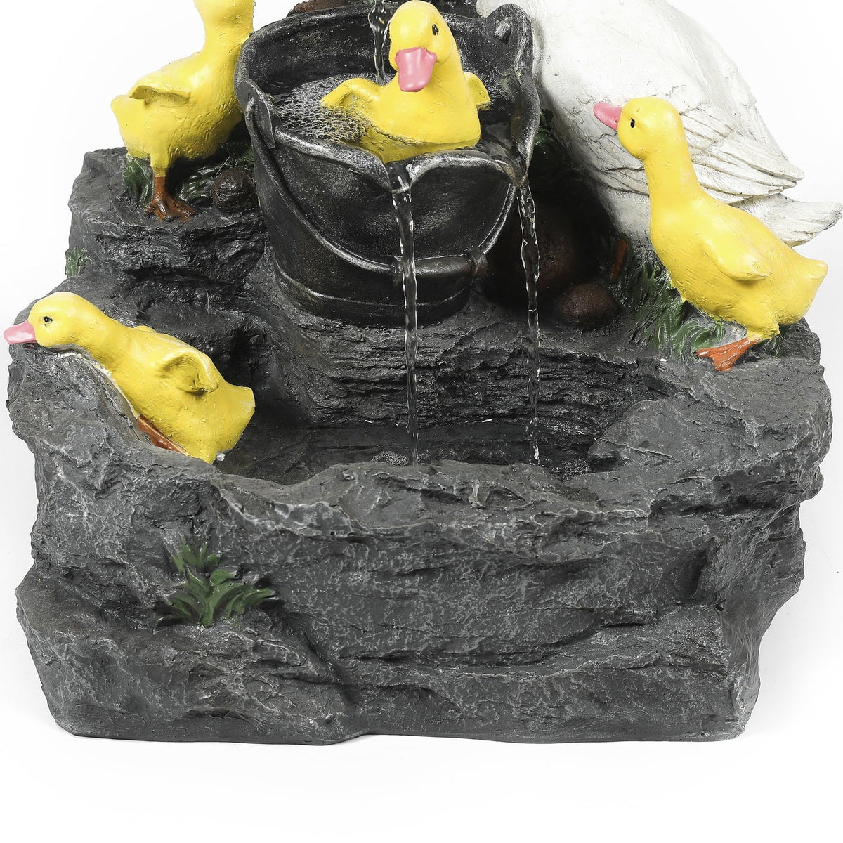 Resin Bath Ambiance exterior Duck HomeStock Fountain Antique Family