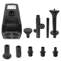 Pond Pump 3 Volts Heads with - Filter liquid Spray Heads and Electric 120 Sunnydaze