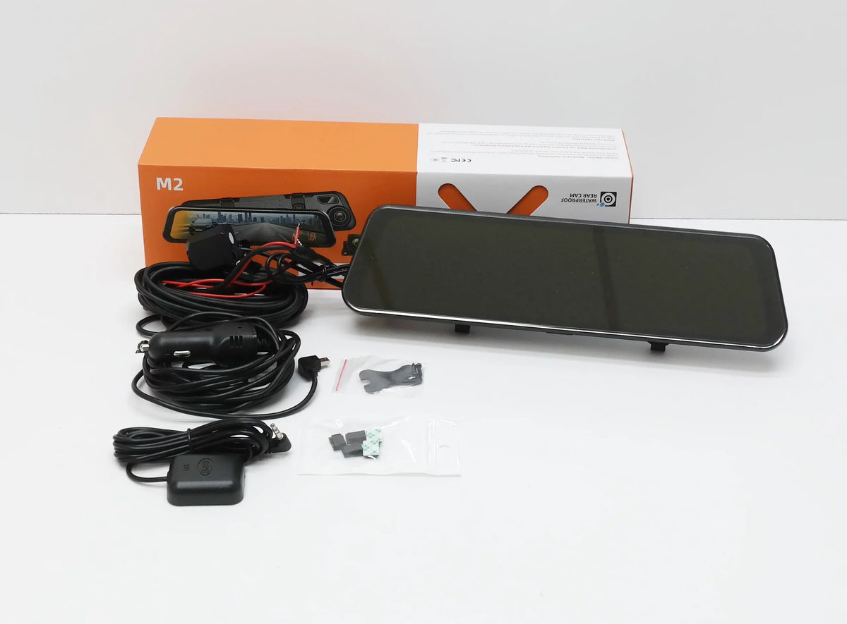 Cam Pre-Owned Rexing Smart GPS with Front Dash Mirror M2 A M2-BBY and 2K Rear Grade