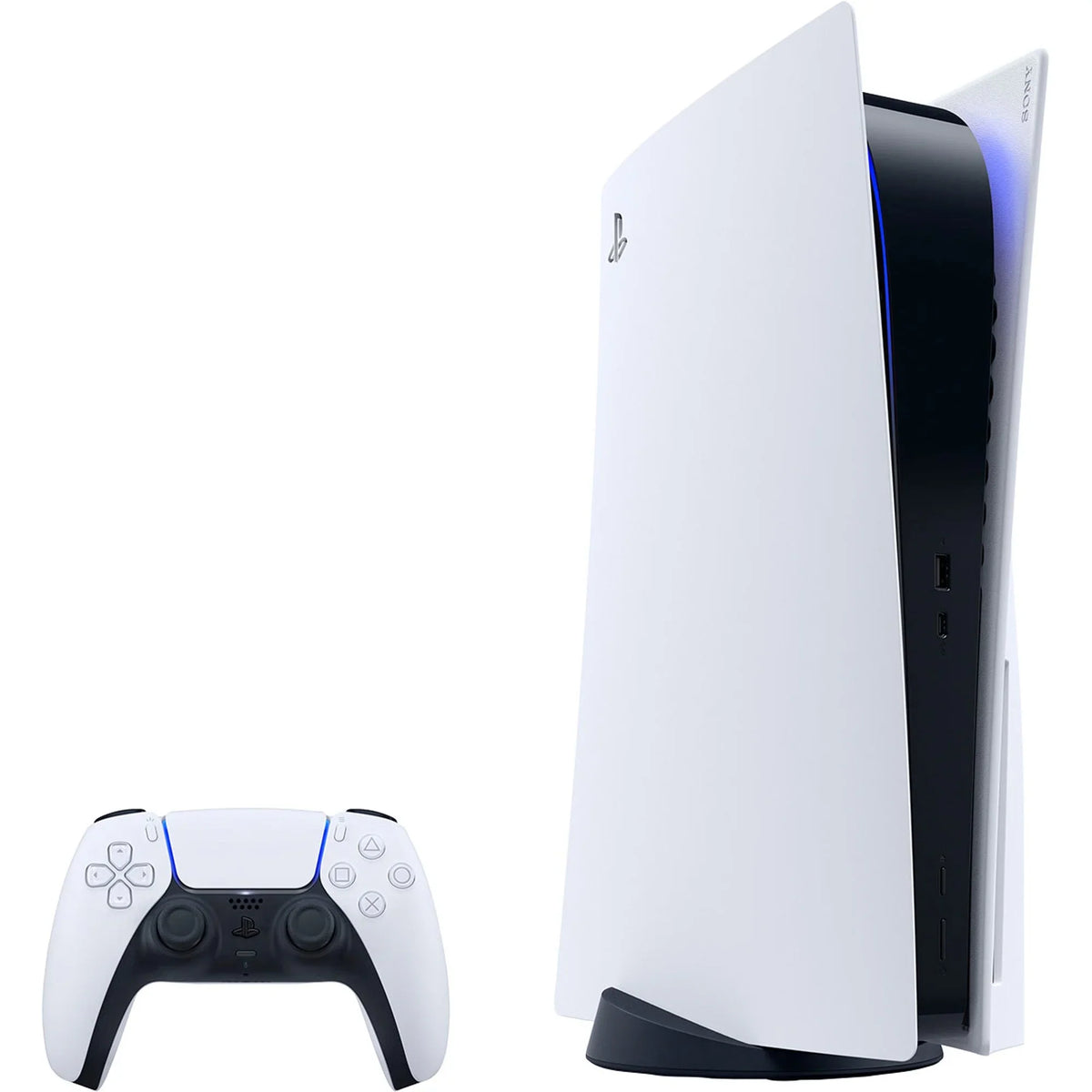 Video Ragnarök Bundle –with War Dualsense PlayStation_PS5 (Disc – White Edition) Game of Extra Cefesfy Console Controller, God
