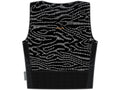 125 Black/Snow/Aop, Bra-Tank Lines - Women's, S Cropped Topo ZoneKnit Icebreaker