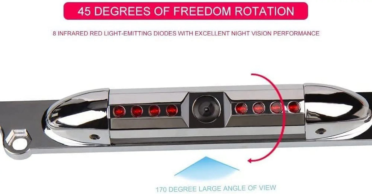 Pioneer, Camera Dual, SoundStream, , Night Clarion, Jensen, with Stinger, Waterproof Kenwood, Vision Rear Compatible License Plate HD CAM120 Angle Backup View 170° BOSS, Frame Rockford JVC,