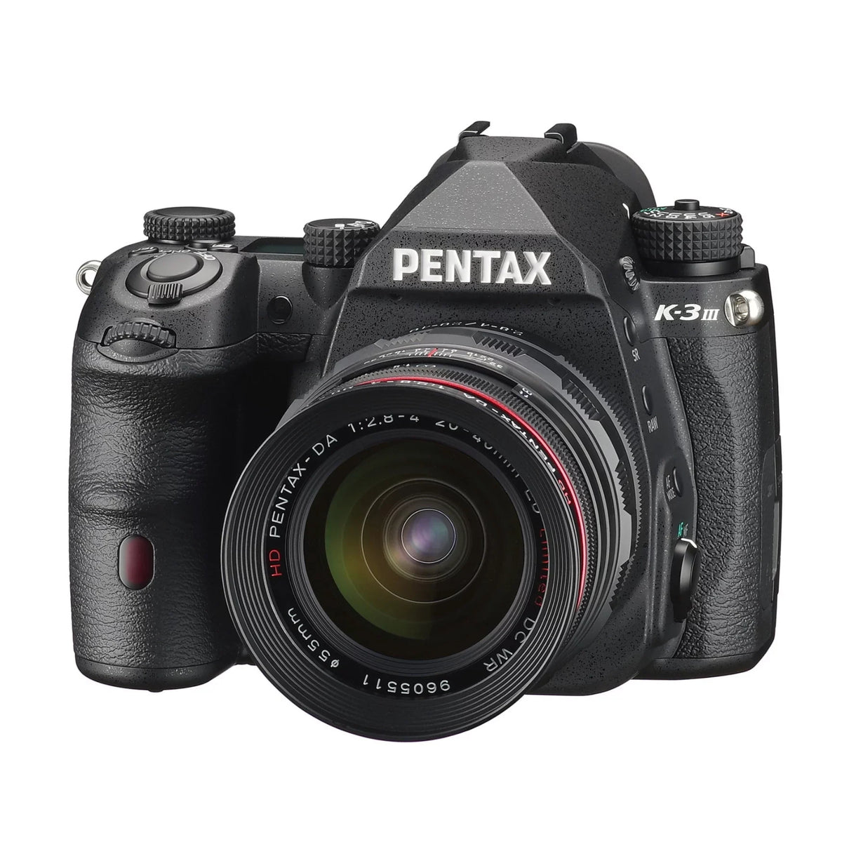 Kit, Mark Camera & Strap, K-3 with Body III Card (Black) 64GB Cleaning SD Pentax
