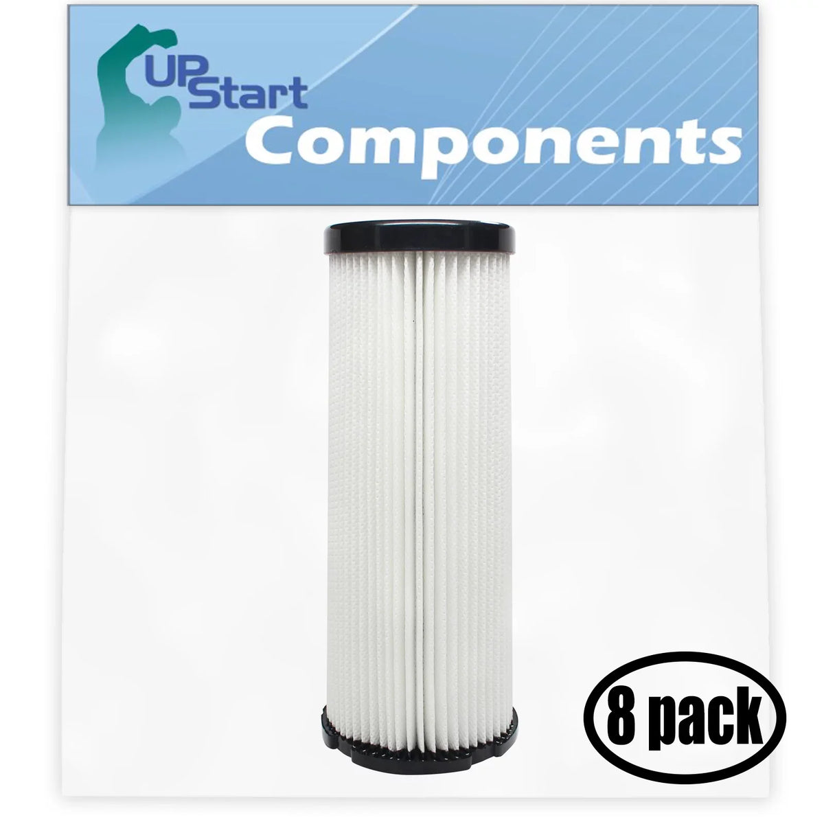 Bagless HEPA Replacement - UD40135 Devil Devil Filter with Compatible Dirt 8-Pack HEPA Vacuum F1 Featherlite 3JC0280000, for Dirt Upright Filter