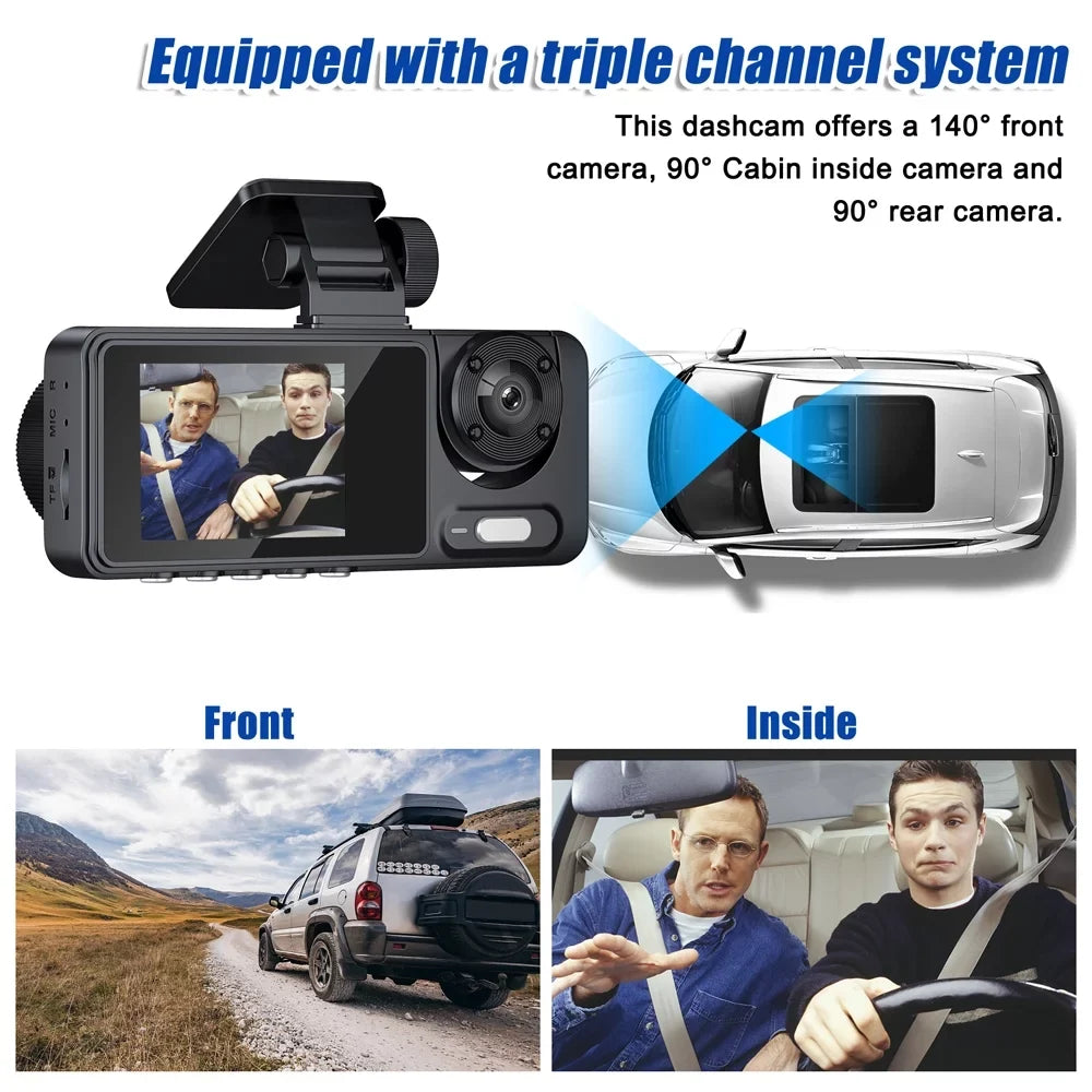 for Dash Multi-Language Recorder, Safety Camcorder Driving Angle Apexeon Wide Camera, Car Video Auto