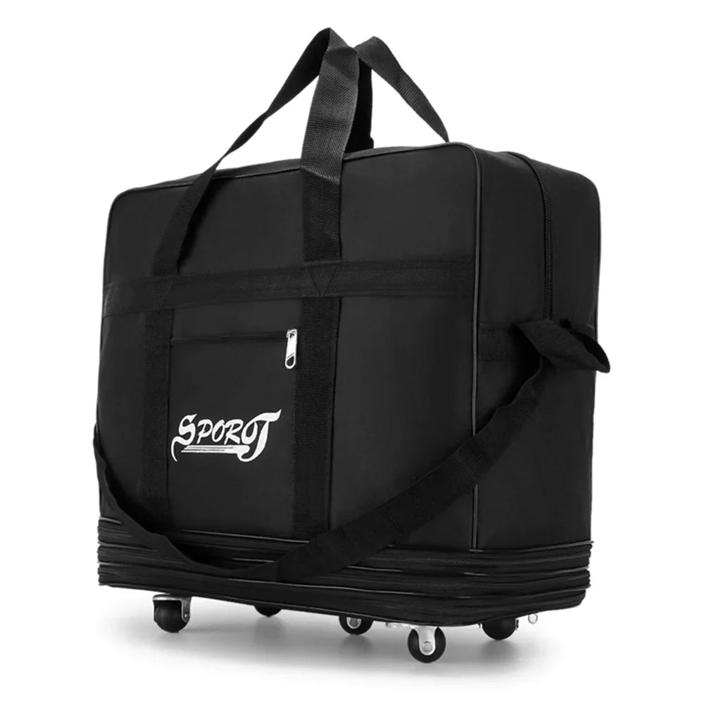 and Suitcase for Expandable Lixada Travel Foldable Men Luggage Women