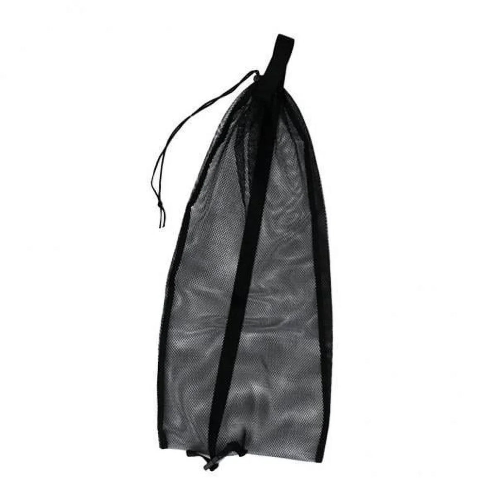 5xDrawstring Shoulder Strap Scuba Snorkel Black Diving for Bag Equipment Mesh