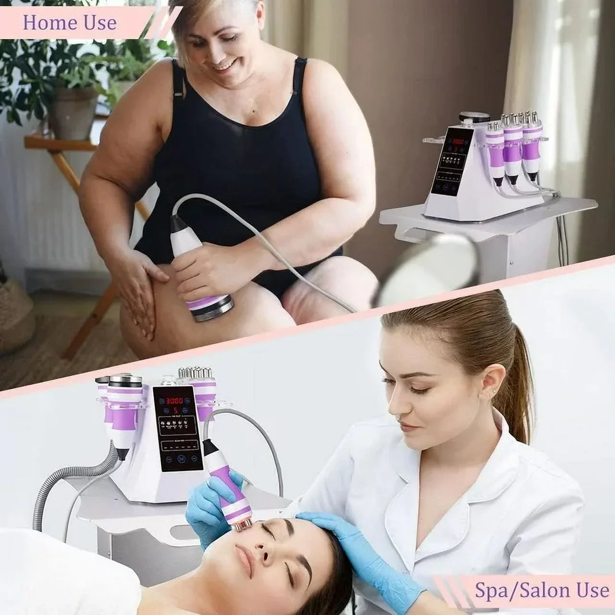 Body Cavitation 2.5 Cold Multipolar Hammer Machine Face Bio Photon Care 5in1 Massager Aristorm Machine, Cavi