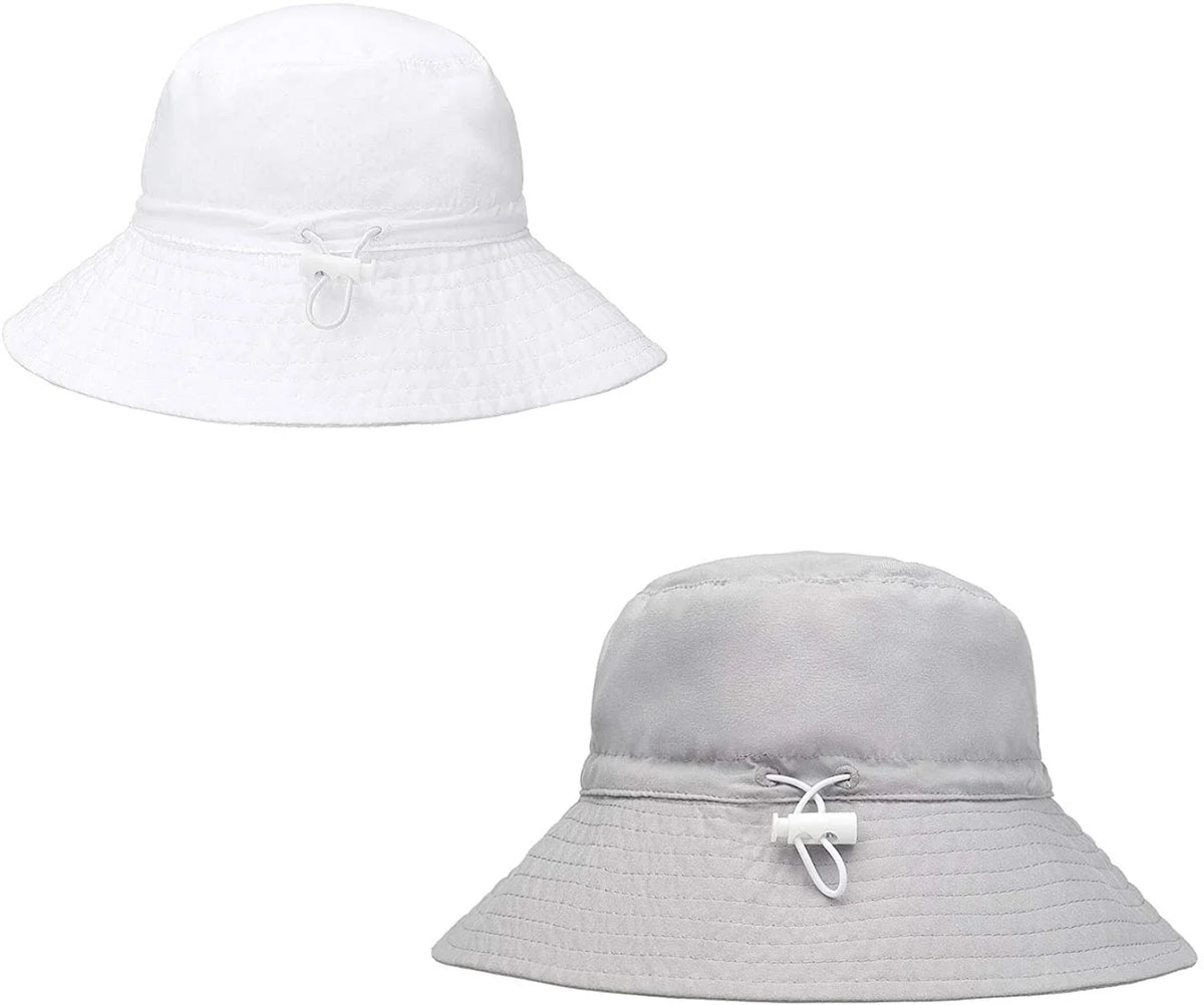 Bucket Smile boy Adjustable hat Face Cap for Nice Beach Girl Toddler Baby hat Sun Protective Baby Hat 50+ UPF Sun