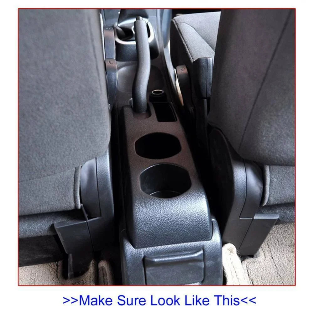 YIYIBYUS Tiida Rotatable Car for Versa Container Central Center Case Storage Black Box 2007-2011 Leather Armrest Console Nissan