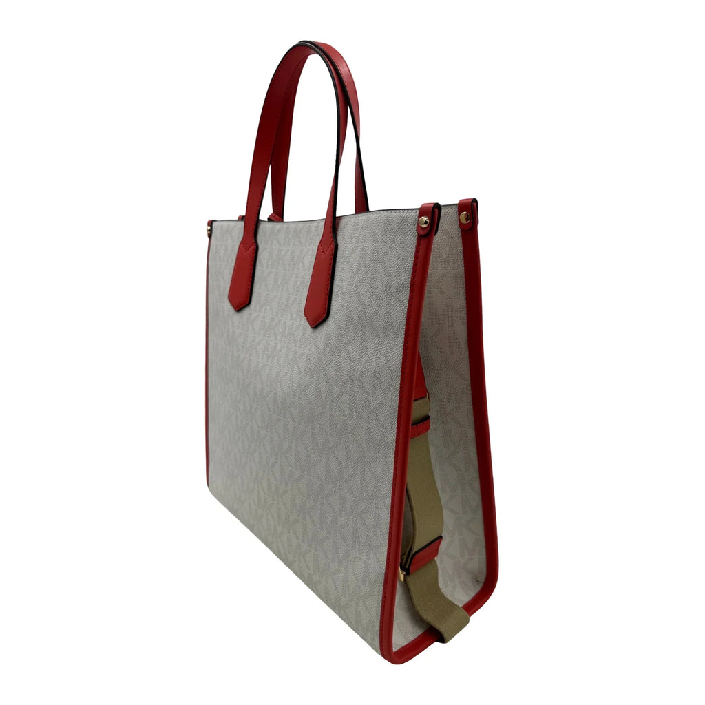 Kors Logo Large Tote Spiced - Michael Coral Maple