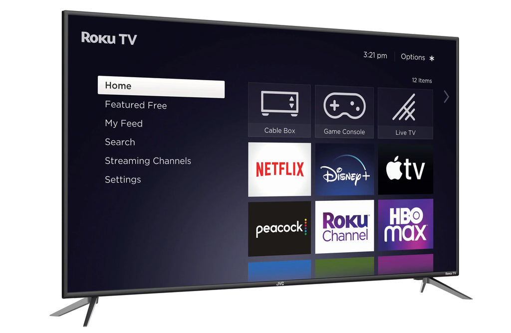 QLED Series 58" Roku 4K Smart Quantum UHD LT-58MAW804 JVC TV Class