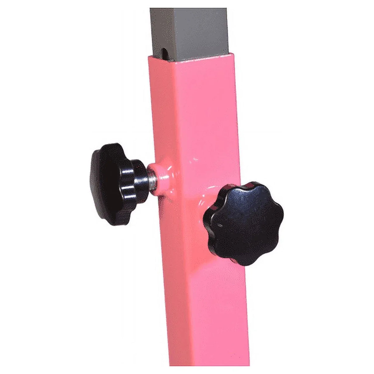 Durable Kip Gym, for Adjustable Bar Legs Junior Training - 5 Strong Duty Bar Gymnastic Star-TD Pink 3-5FT Equipment, and with Horizontal Heavy Curved Kids Home