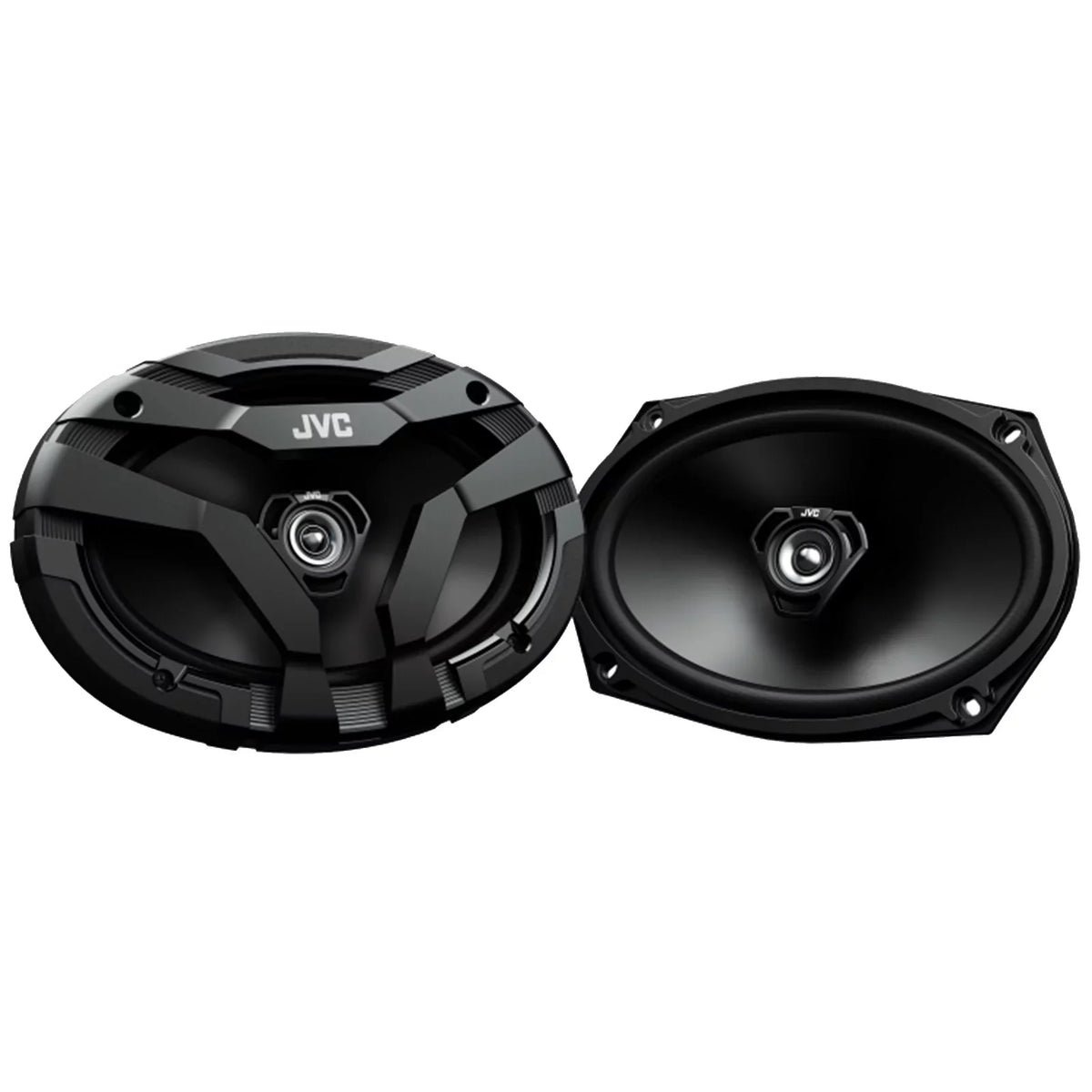 Combo Peak 16G 6x9" Radio Dual CD/DVD Feet 2-Way Watts 2x Player JVC KW-V960BW Receiver Speaker Bundle Coaxial Audio Car Bluetooth Double with USB Power Wire DIN Speakers 50 Car 400 AM/FM and