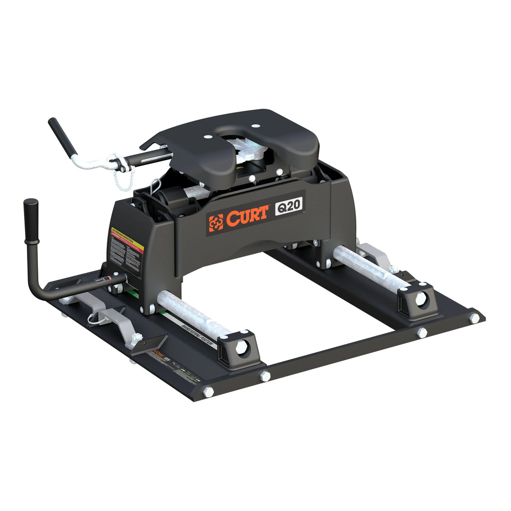 Select CURT F-250, 5th 20,000 System 6.75-Foot F-350, Q20 Hitch, lbs, Bed Slider Wheel Puck 16677 F-450,