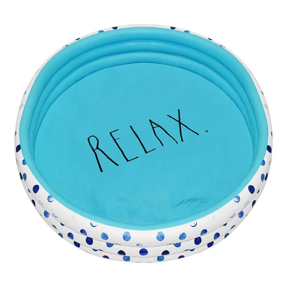 Relax Inflatable Dot Indigo 38012A Polka Pool Mini Rae - Dunn