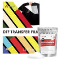 11.7"x16.5" DTF Transfer Film DTF Powder DTF A-SUB Adhesive Dark/Light Fabrics Powder - Transfer Film Clear A3 for Transfer Film Sublimation and and for Paper Heat