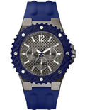 Guess Men's U12655G1 Blue Watch Silicone