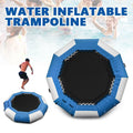 Floating Trampoline 880lbs Pool Sport Blue 17-ft Swimming DENEST Max Island Inflatable liquid Capacity Lake 400kg/ liquid Bounce