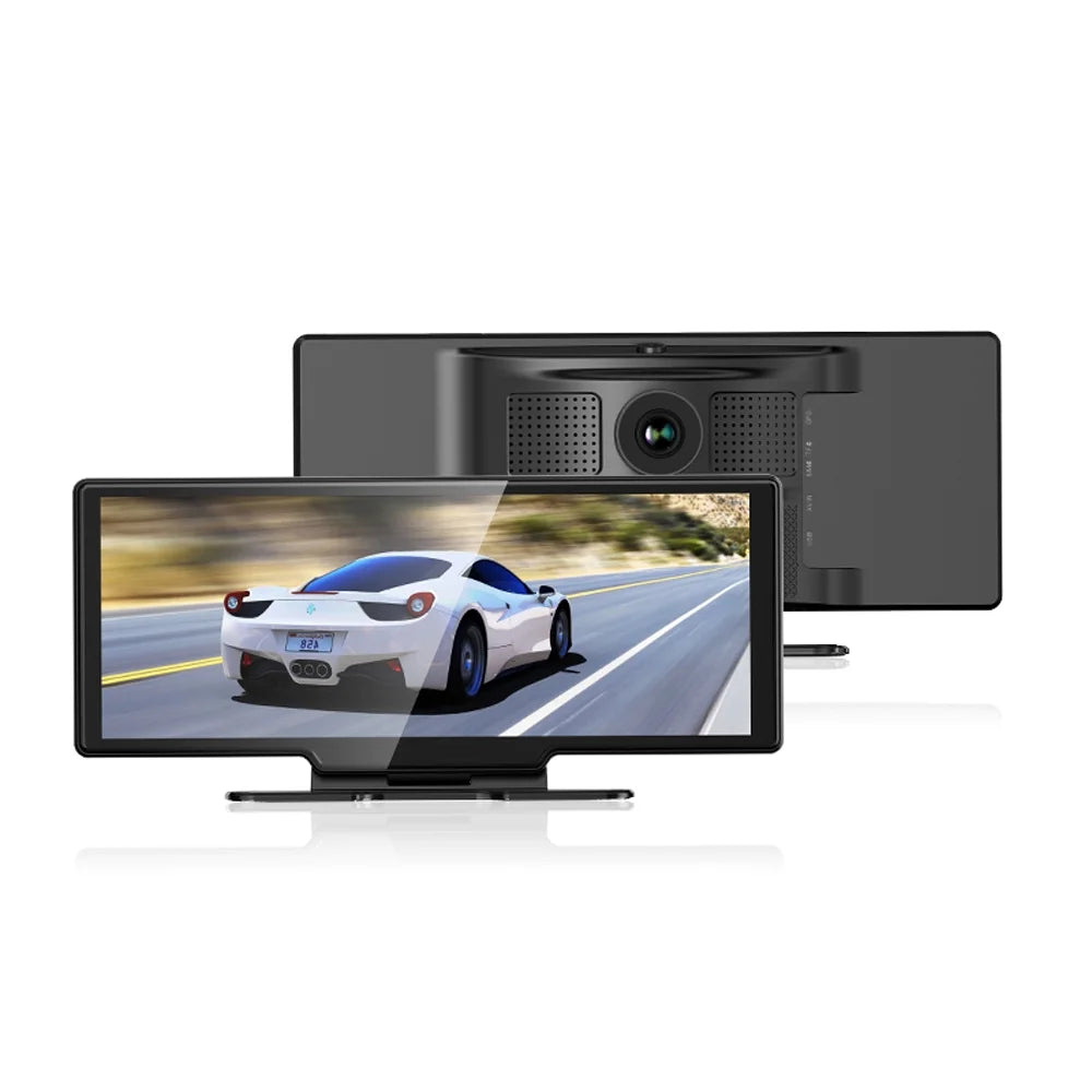 Recording, Front G-Sensing, 4K Driving WiFi, Touchscreen, Camera Auto Loop Rear DVR 10.26 Calling Inch Dash Recorder, Dash & Carplay Android for Hands-Free