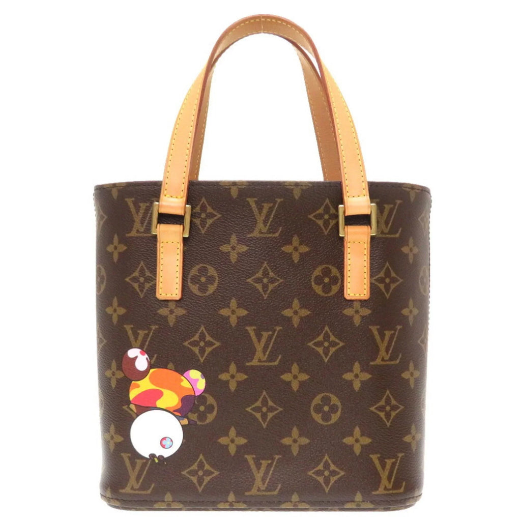 Takashi Vavan Panda Limited PM (Good) Pre-Owned Handbag Murakami M51173 Monogram
