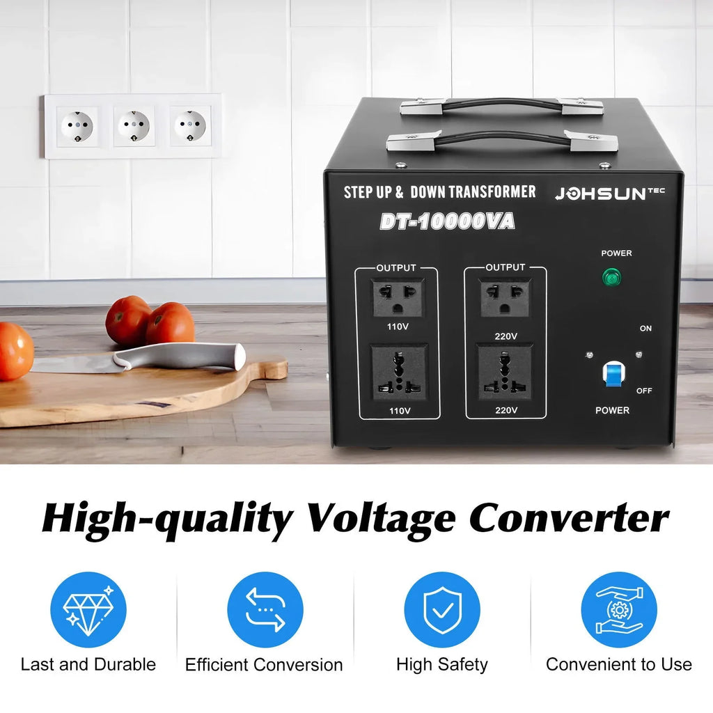 220V 110V Heavy Duty Wuzstar Step Voltage Converter Converter Up Down Transformer Electric to/from Step