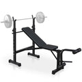 and Bench Bench, with Press Weight Home Exercise Bench Fitness Gym Squat Training Full-Body for Set Rack Workout