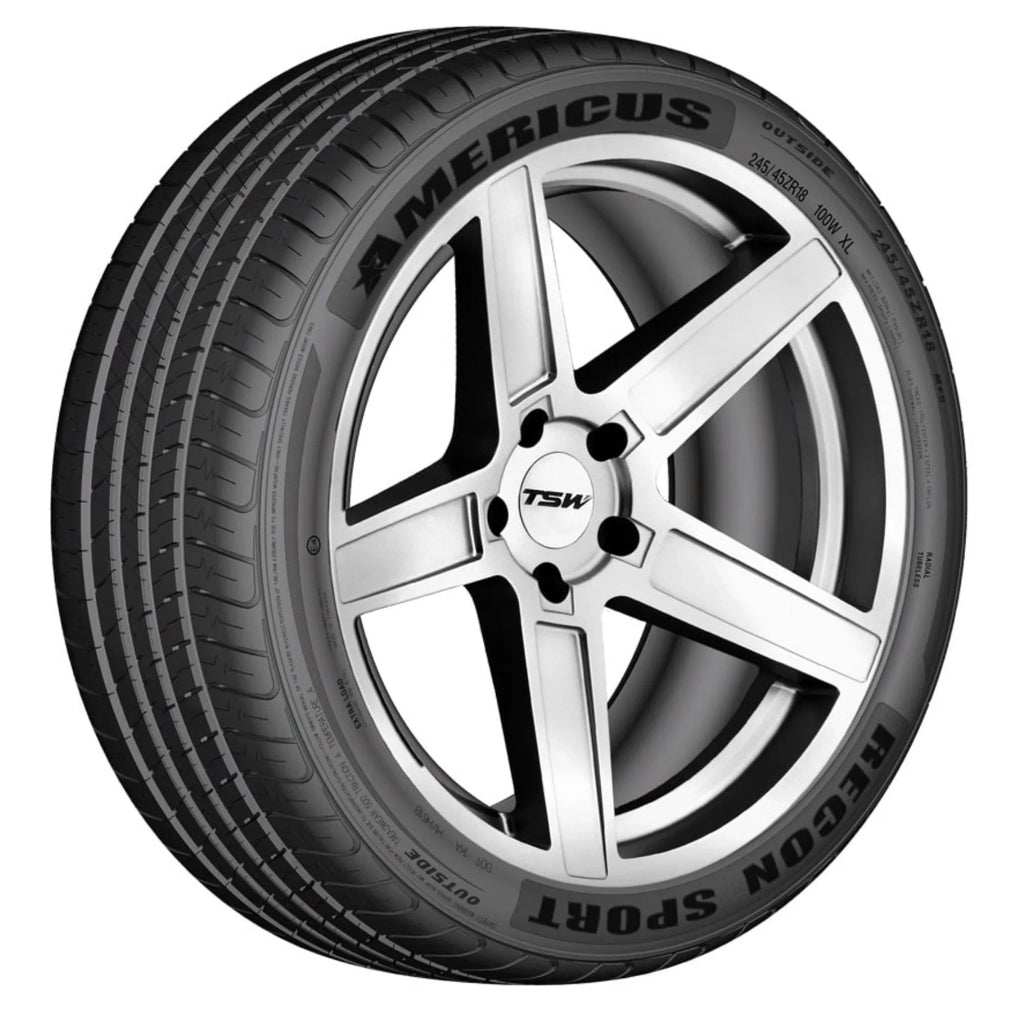 Americus All climate Recon Tire Passenger XL 103W Sport 245/45ZR20
