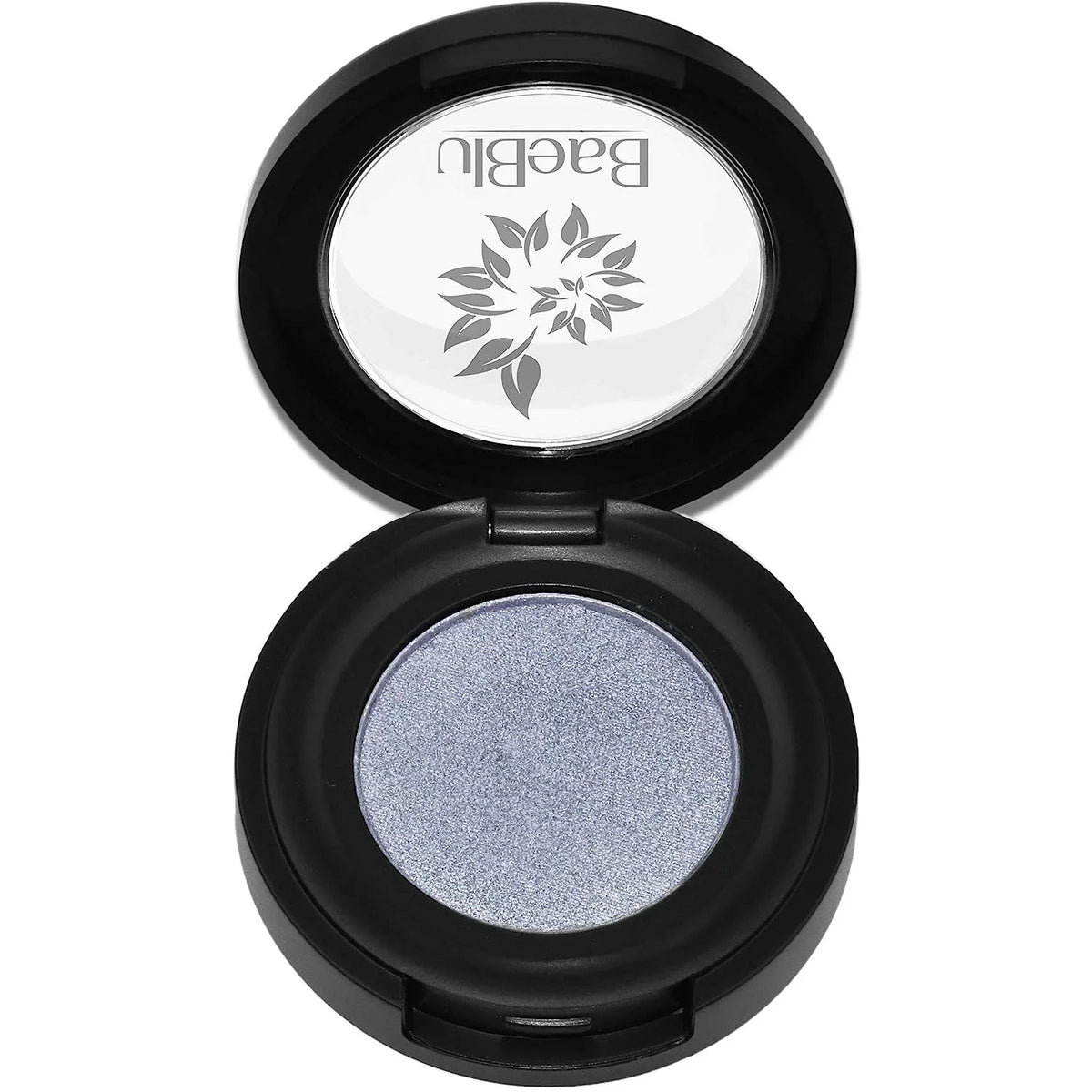 in Sterling Velvety 100% USA, Organic Made Smooth Eyeshadow Pressed Powder, Finely BaeBlu Hypoallergenic Natural
