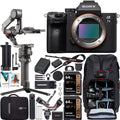 a7 a7III 2 Software Stabilizer Handheld Photo with Body Camera ILCE-7M3 RS Kit Alpha + Digital Gimbal Filmmaker's + III Full-Frame 3-Axis DJI Backpack Mirrorless Bundle Deco