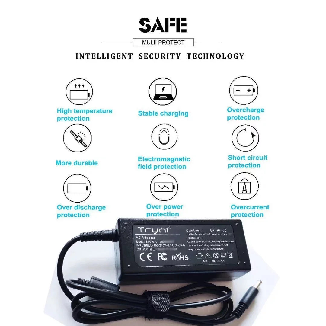 Cord New HP 455-G3 450-G3 ProBook 430-G3 Notebook 645-G2 Laptop 650-G2 640-G2 655-G2 AC Supply AdapterCharger for Power 440-G3
