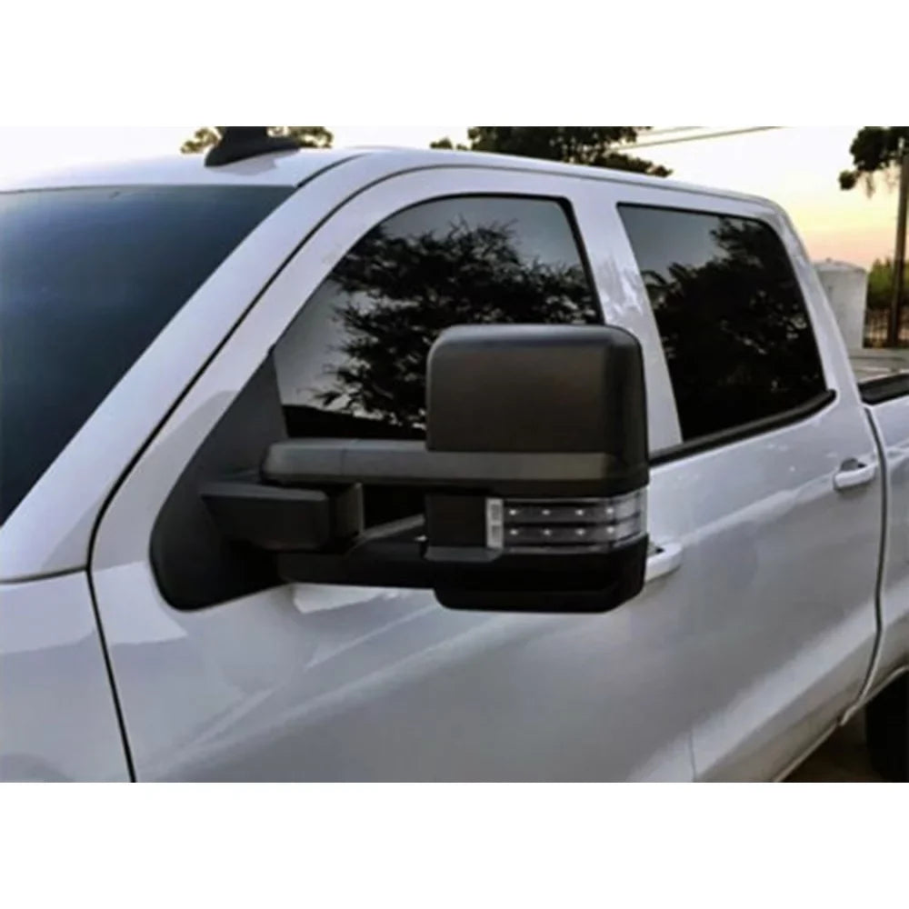 Silverado Tow Lamp+Backup 2007-2014 CHEVROLET SILVERADO, 2007-2013 Power For select: 07-13 Sierra CHEVROLET Heated Base Mirror Fits TAHOE Turn Smoke