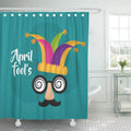 and April ATABIE Glasses Silly Mask Absurd Curtain Shower 60x72 Advert Hat inch Fools Mustache