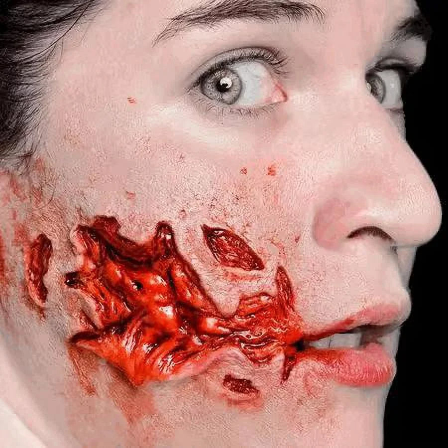 3D Makeup Great Ideas Zombie - or Horror FX Costume Halloween Prosthetics Zombie Makeup for