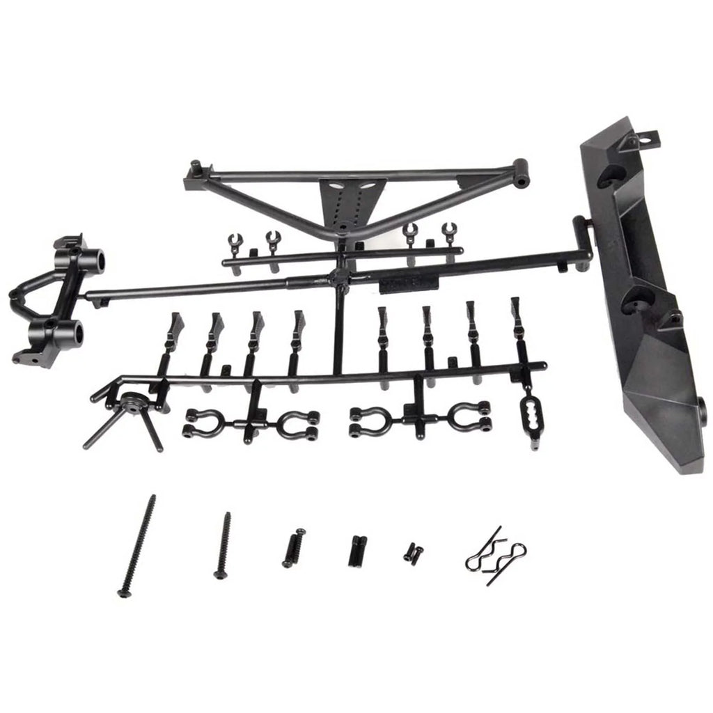 Parts Car/Truck Electric Option Axial AXIC4349 RrBumper/TireCarrierSCX10/Poison AX80126 Spyder/JK