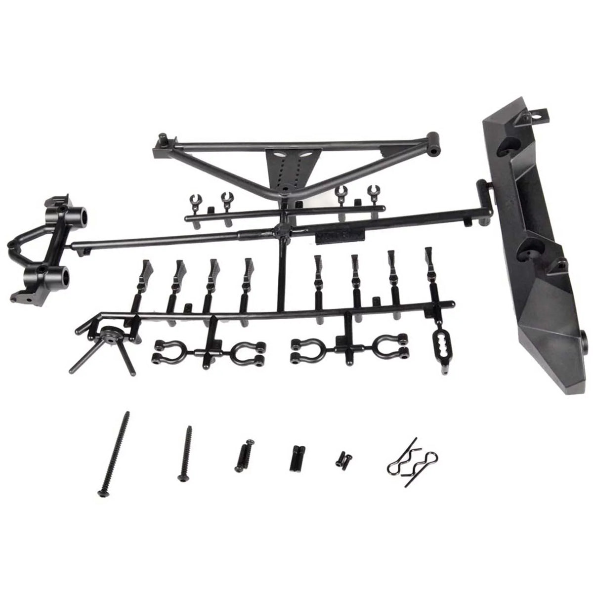 Parts Car/Truck Electric Option Axial AXIC4349 RrBumper/TireCarrierSCX10/Poison AX80126 Spyder/JK