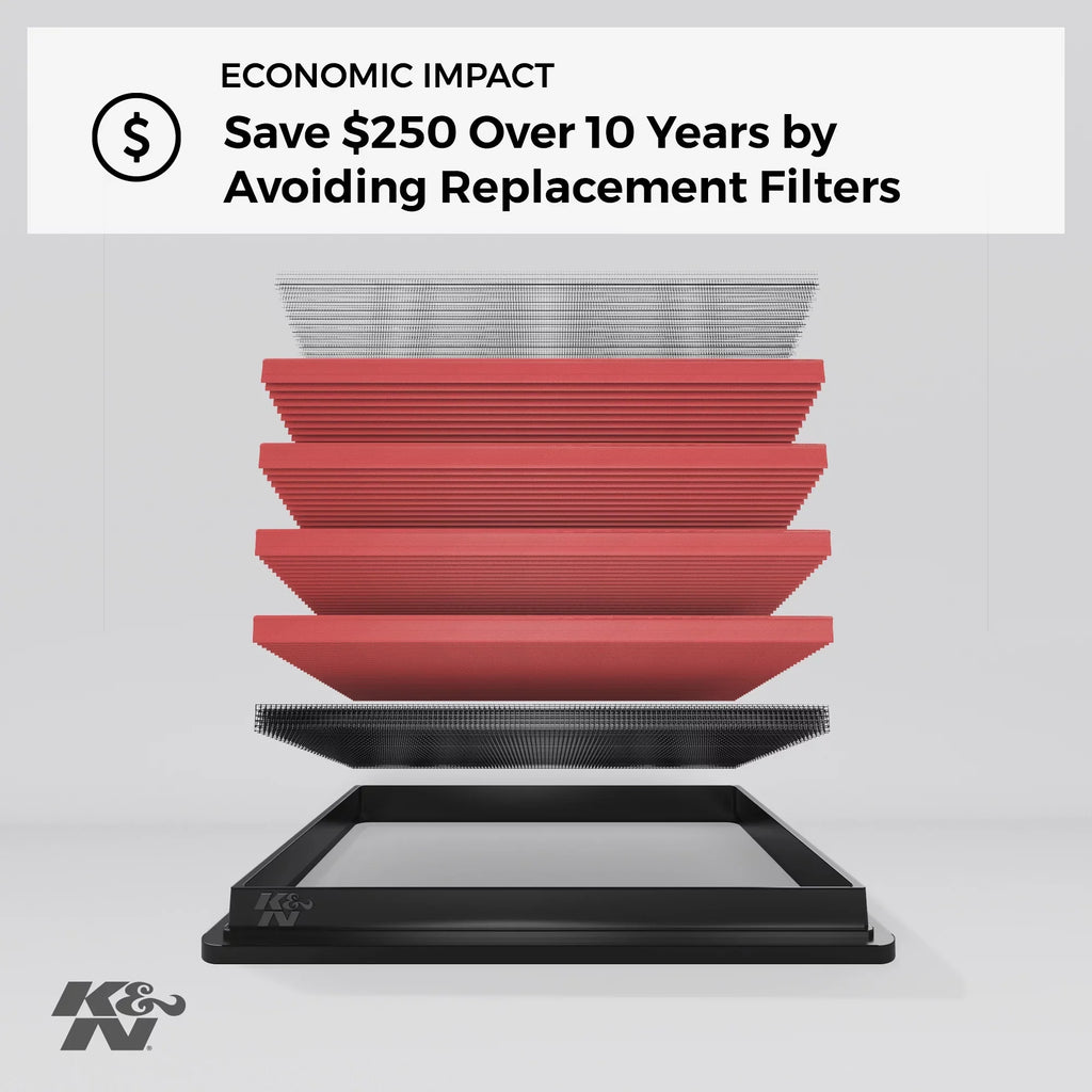 Cooper Engine MINI Filter: Washable, Paceman, Cooper Countryman, Clubman), Cooper K&N (Cooper, High Filter: Performance, Premium, Air 2007-2016 Replacement MINI 33-2386