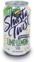 Lemon cans of Twist Diet OZ) of 12oz FL 144 (Pack total Soda Lime 12, Shasta
